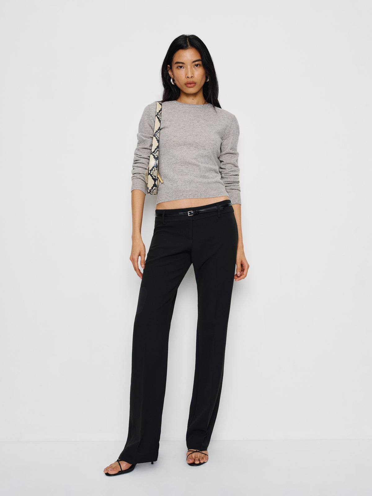 lian cashmere crew sweater