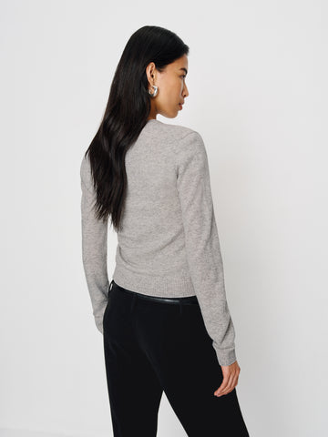 lian cashmere crew sweater