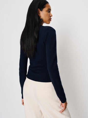 lian cashmere crew sweater