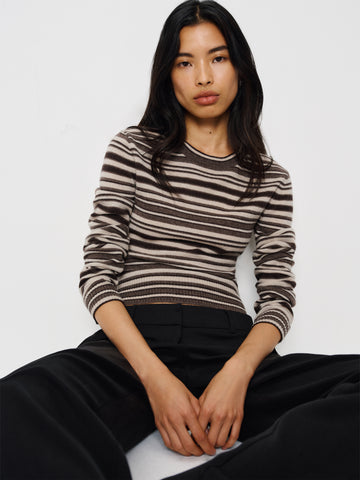 lian cashmere crew sweater