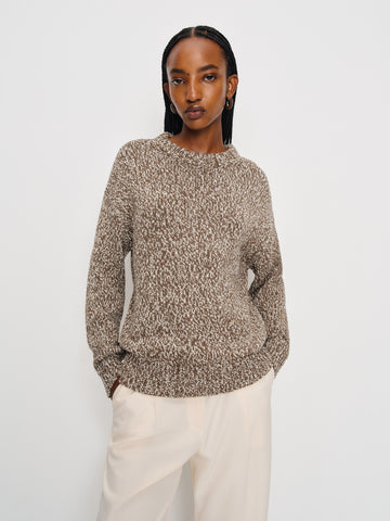 finley oversized cotton crew