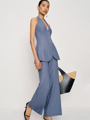 clove linen two piece