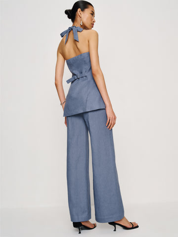 clove linen two piece