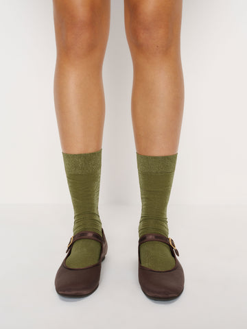 swedish stockings ines shimmery socks