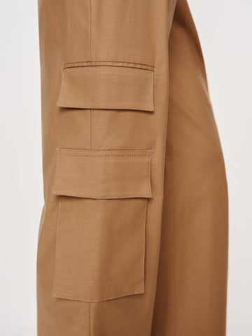 vida poplin low rise cargo pant