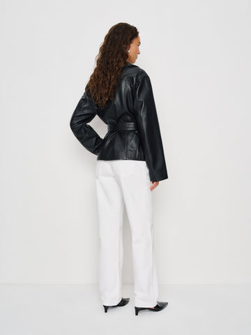 veda jaden cropped trench