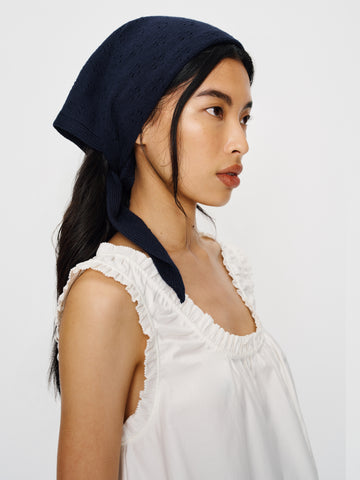 goldie cashmere blend triangle scarf