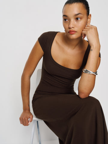 sophia reversible knit dress