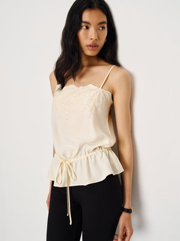 silvia silk top