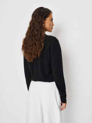 monique cashmere mockneck