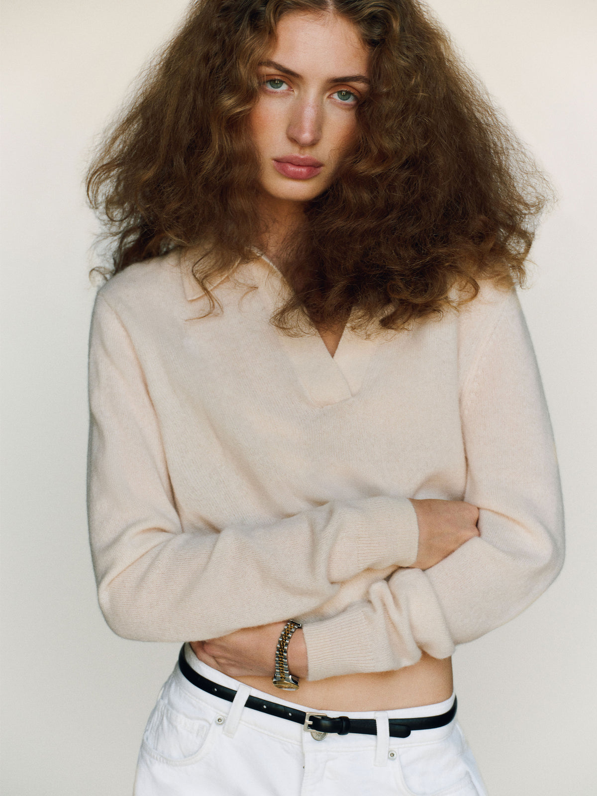 westley cashmere polo