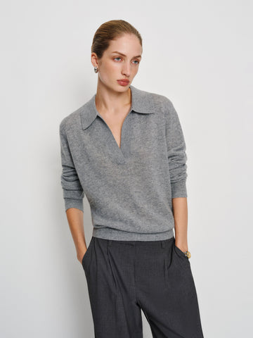 westley cashmere polo