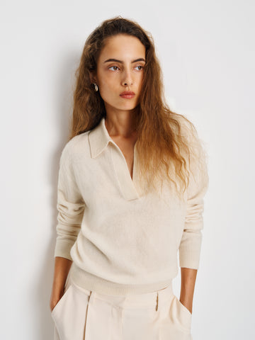 westley cashmere polo