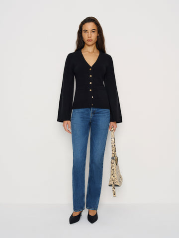 holden regenerative wool cardigan