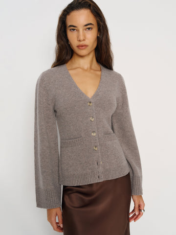 holden regenerative wool cardigan