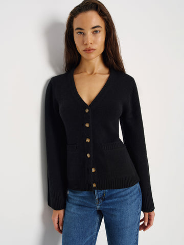 holden regenerative wool cardigan