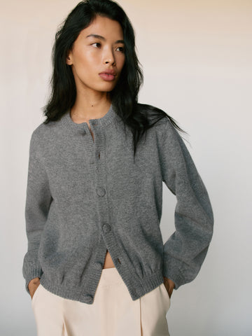 cobel regenerative wool cardigan
