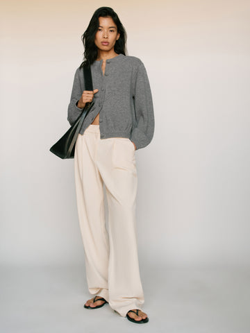 cobel regenerative wool cardigan