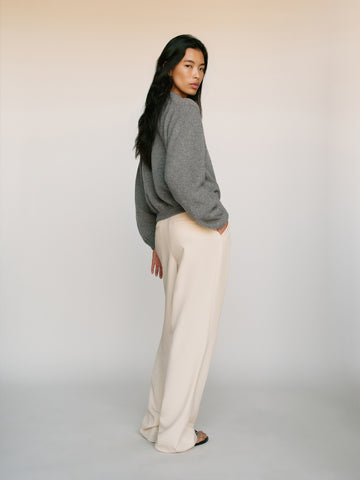 cobel regenerative wool cardigan