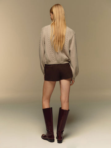 cobel regenerative wool cardigan