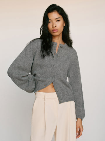 cobel regenerative wool cardigan