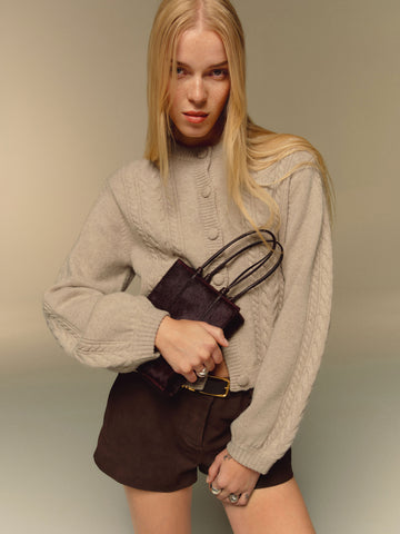 cobel regenerative wool cardigan