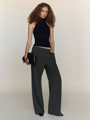 leni cashmere halter