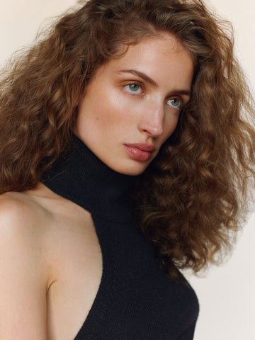 leni cashmere halter