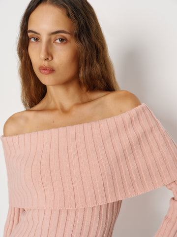 lacey cashmere blend sweater dress