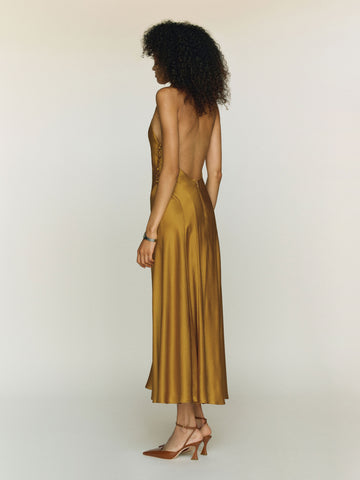kaylah silk dress