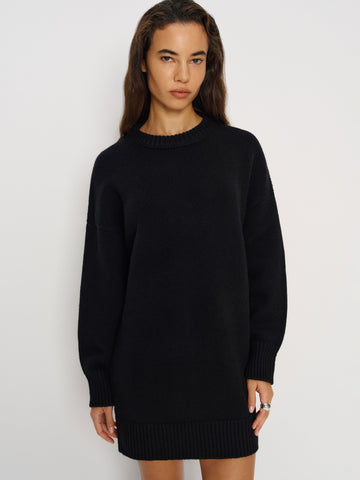 laurence regenerative wool sweater dress