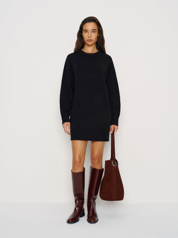 laurence regenerative wool sweater dress
