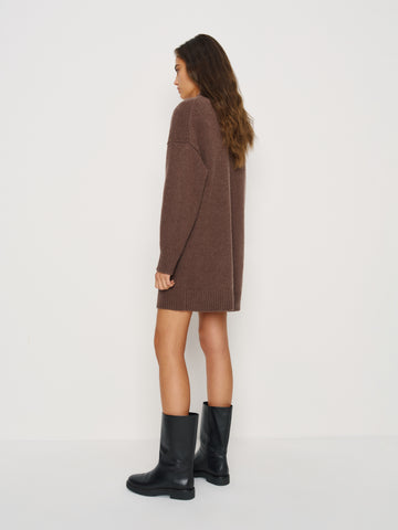 laurence regenerative wool sweater dress