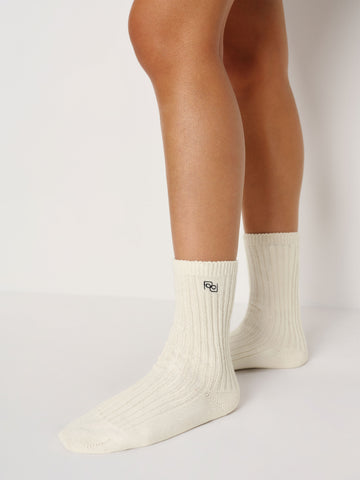 sunday cashmere blend socks