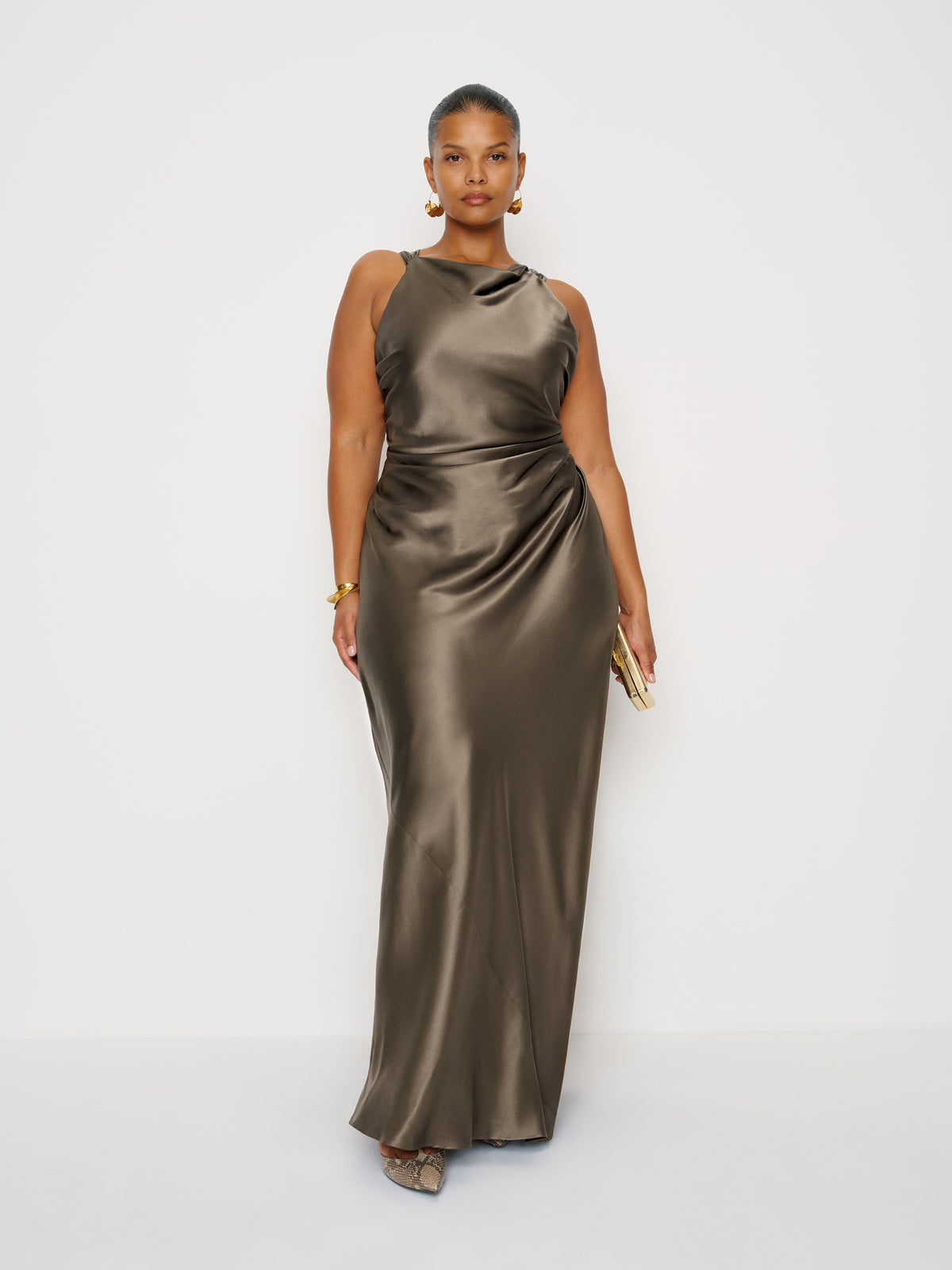 anaiis silk dress es