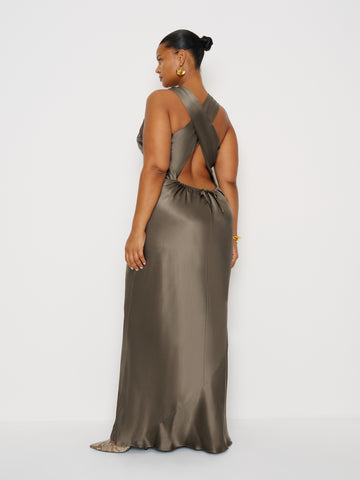 anaiis silk dress es