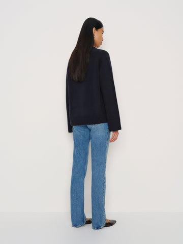 beth regenerative wool v-neck