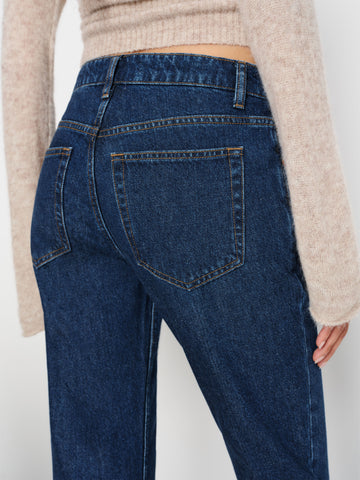 jade low rise straight leg jeans
