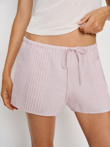 hannah linen low rise short