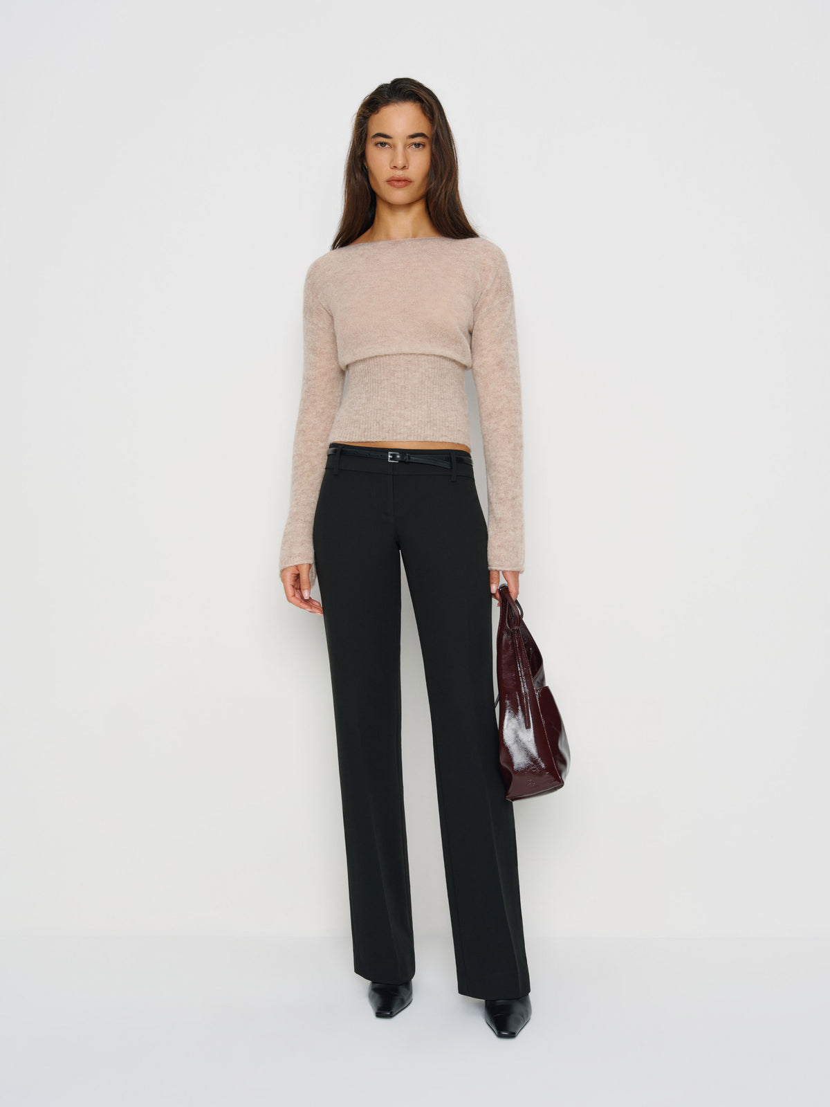 claire ultra low rise pant