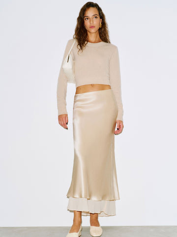 marcia silk skirt