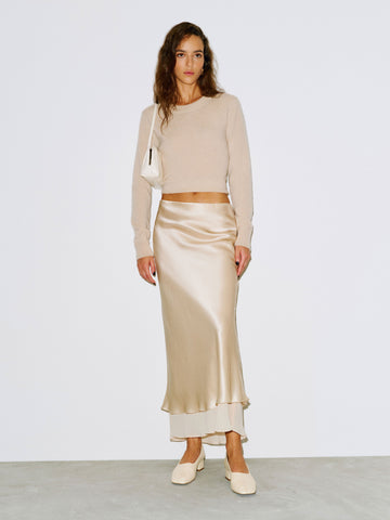 marcia silk skirt