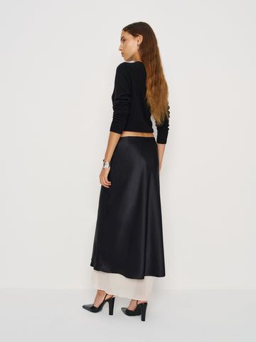 marcia silk skirt