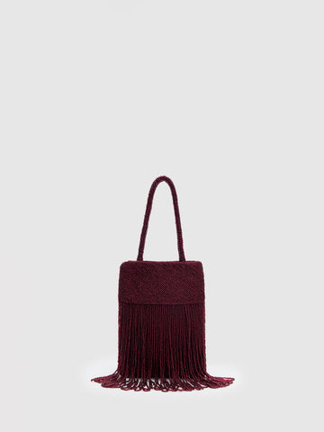 valentina mini beaded bag