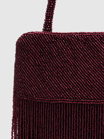 valentina mini beaded bag