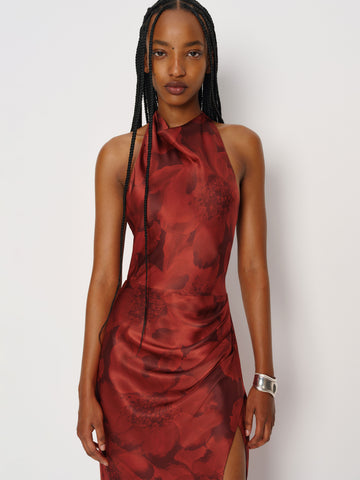 emeline silk dress