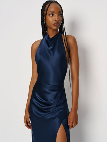 emeline silk dress