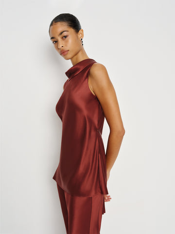 angela silk two piece