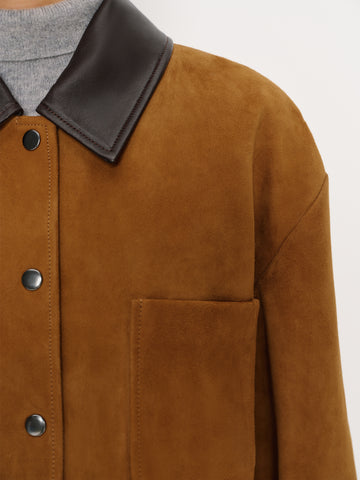 veda scottie suede jacket