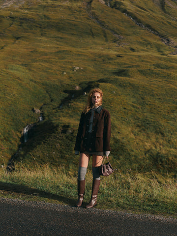 veda scottie suede jacket